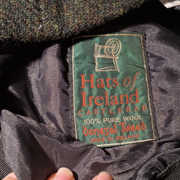 Hats Of Ireland Hat Size 6 7/8 Wool - Picture 4 of 11